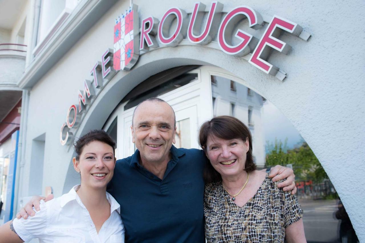 Le Comte Rouge Hotel Thonon-les-Bains Exterior photo